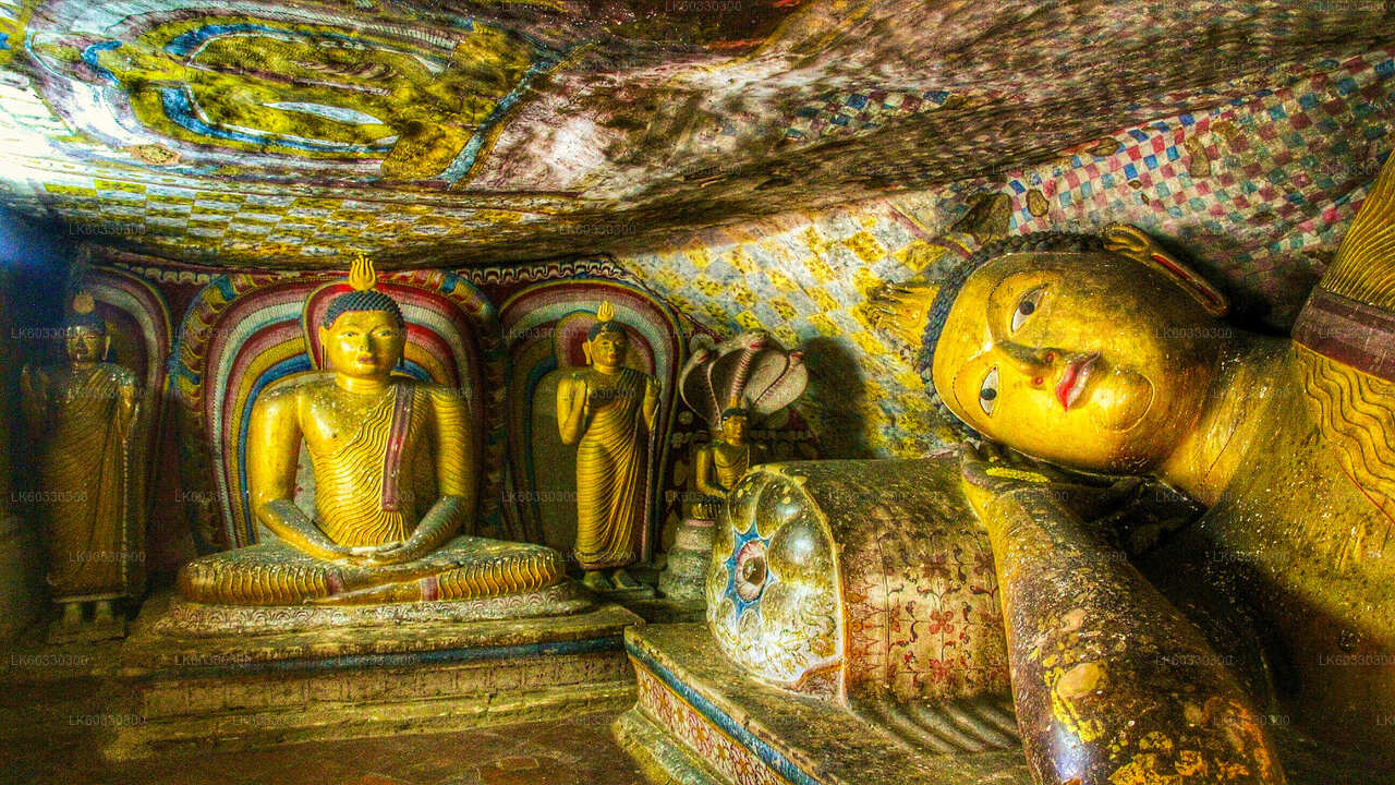 Sigiriya and Dambulla from Kitulgala