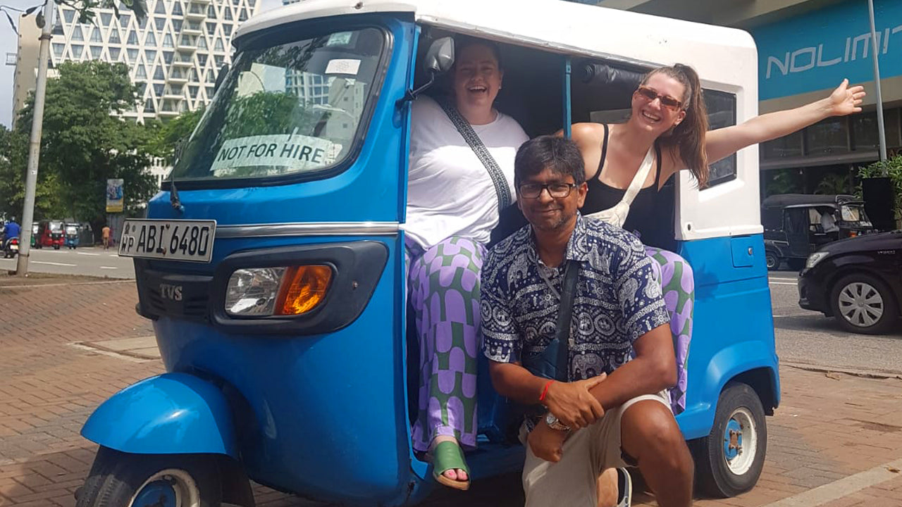 Colombo Tuk Tuk Safari from Colombo Seaport