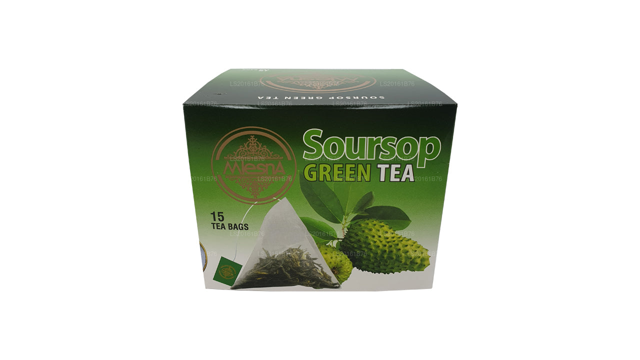 Mlesna Soursop Green Tea (30g) 15 Tea Bags