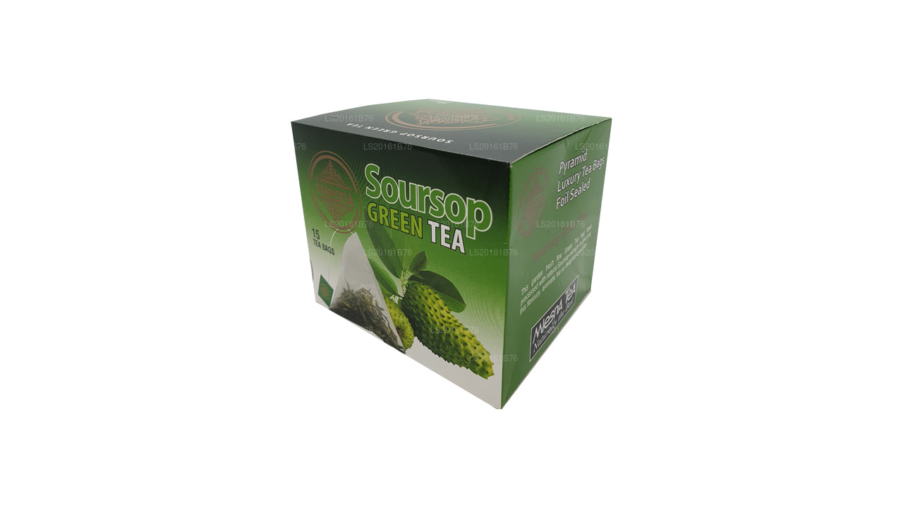 Mlesna Soursop Green Tea (30g) 15 Tea Bags