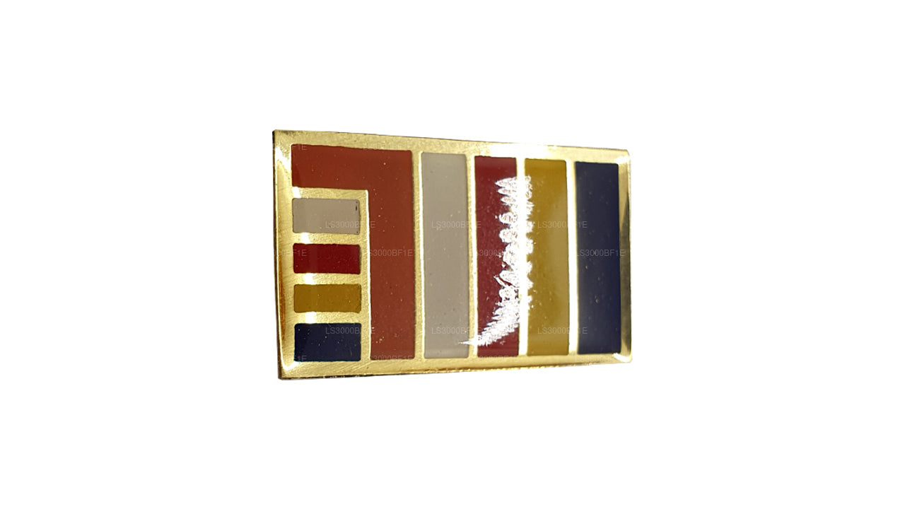 Sri Lankan Buddhist Flag Lapel Pin