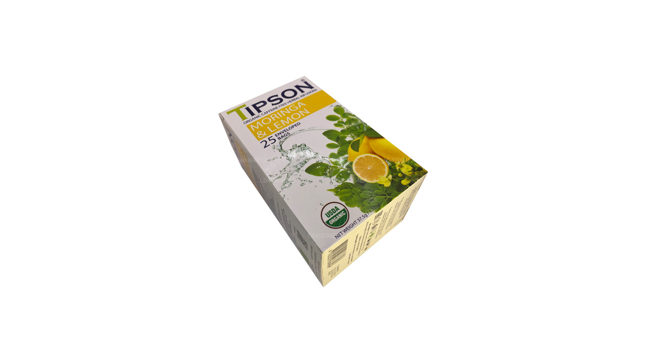 Tipson Moringa And Lemon Tea (37.5g) 25 Tea Bags