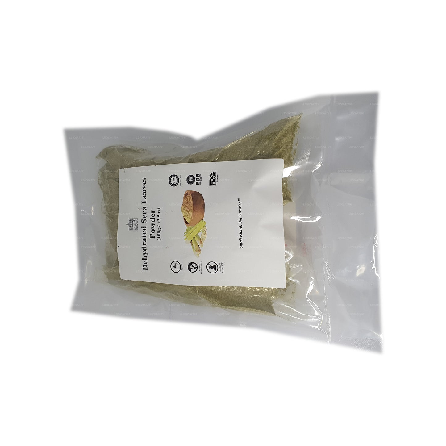 Lakpura Dehydrated Sera Leaves (Cymbopogon Citrates) Powder (100g)