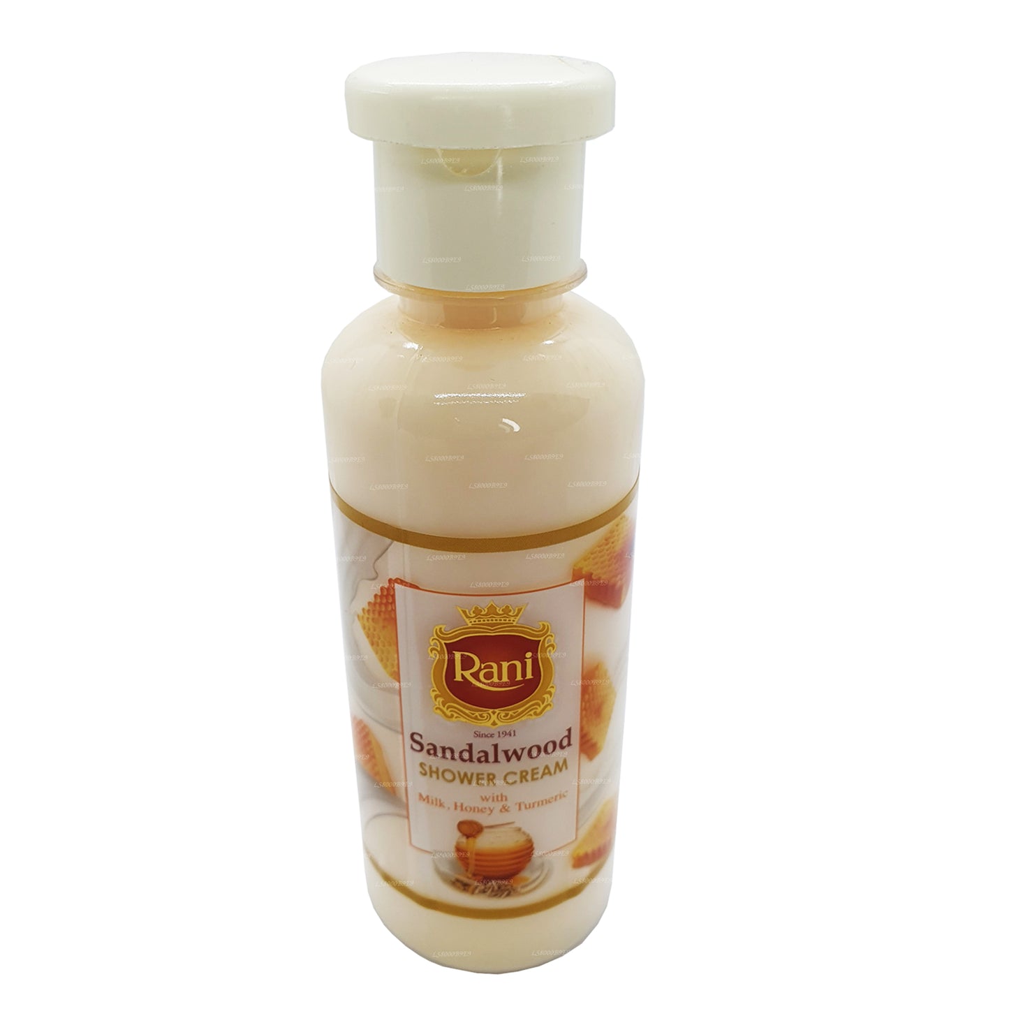 Swadeshi Rani Sandalwood Shower Cream With Milk, Honey and Turmeric (250ml)