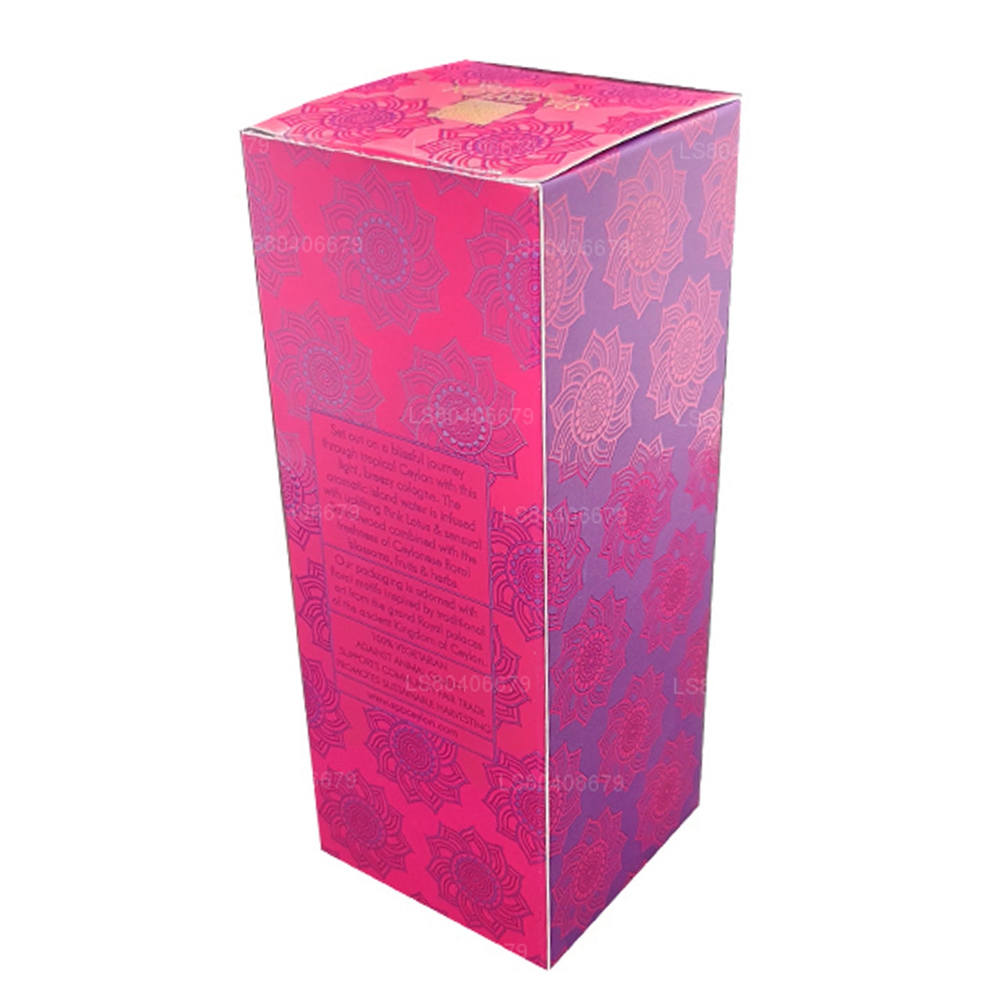 Spa CeylonÂ Pink Lotus Sandalwood Eau de Ceylon (100ml)