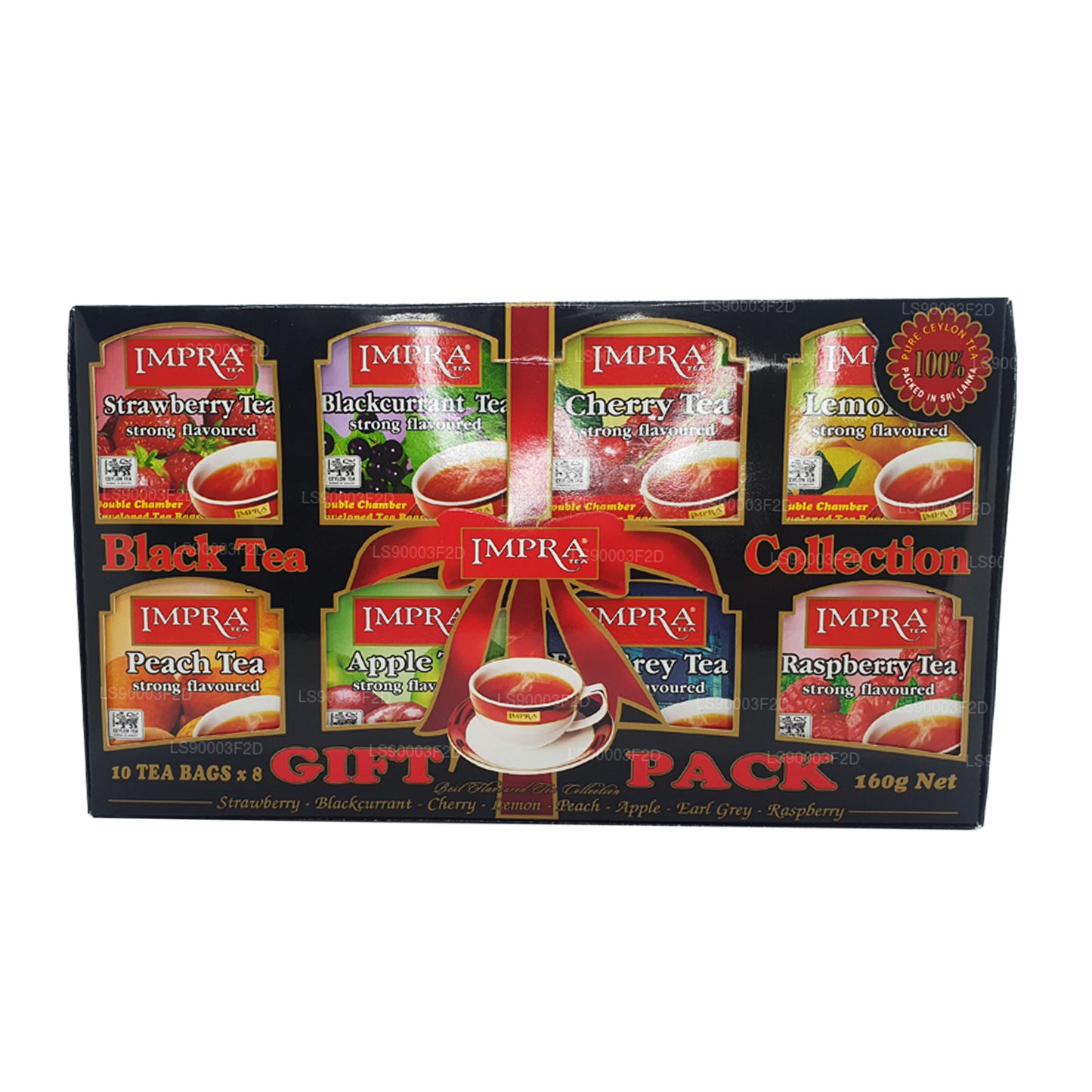 Impra 8 Flavours Black tea Collection (160g)