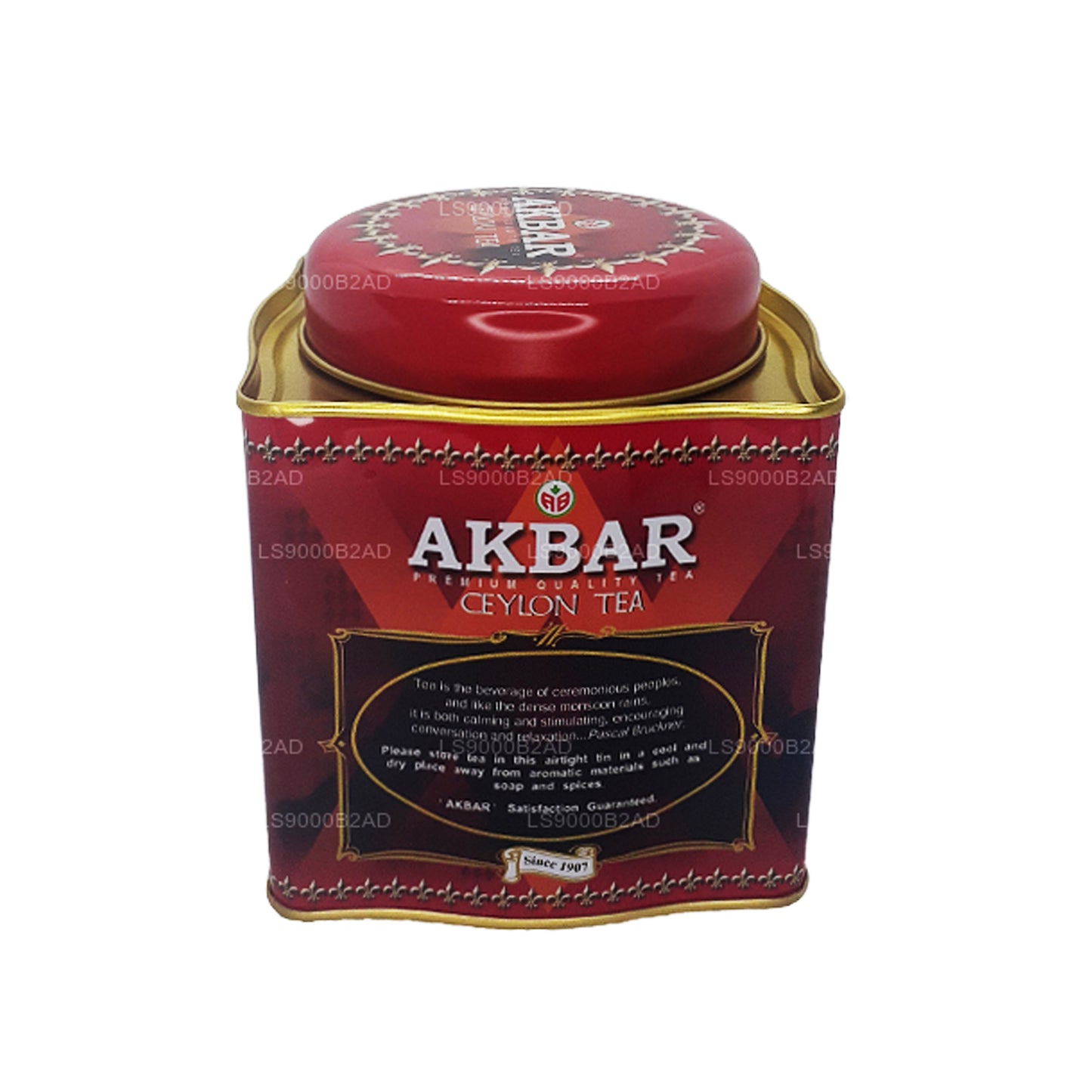 Akbar Classic Ceylon Tea Leaf Tea (250g) Tin