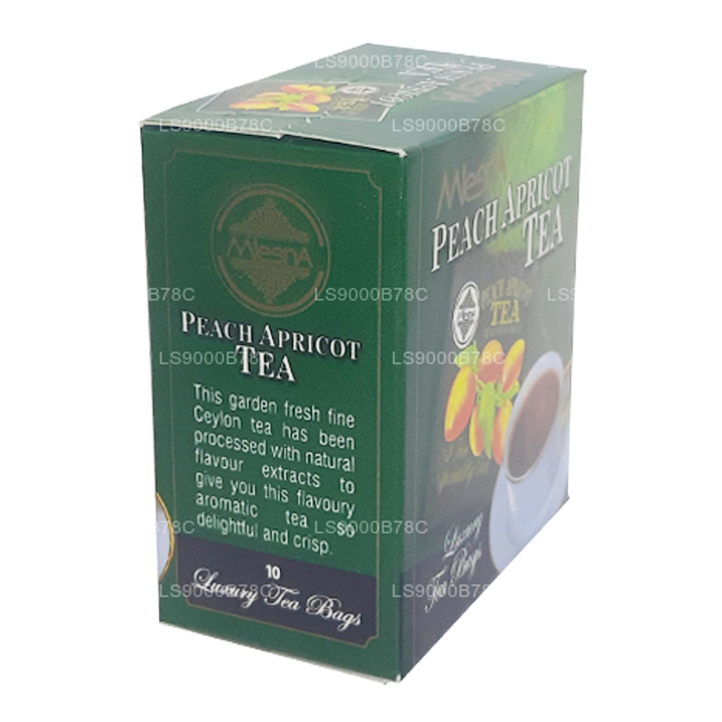 Mlesna Peach Apricot Tea (20g) 10 Luxury Tea Bags