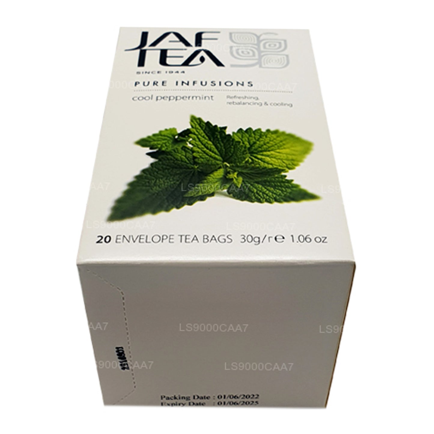 Jaf Tea Pure Infusions Cool Peppermint (30g) 20 Envelope Tea Bags