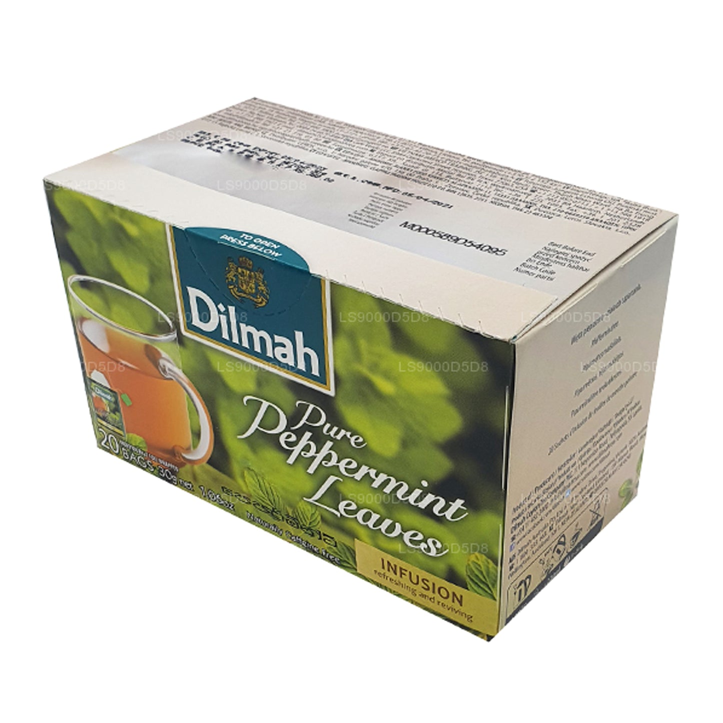 Dilmah Pure Peppermint Leaves (30g) 20 Tea Bags