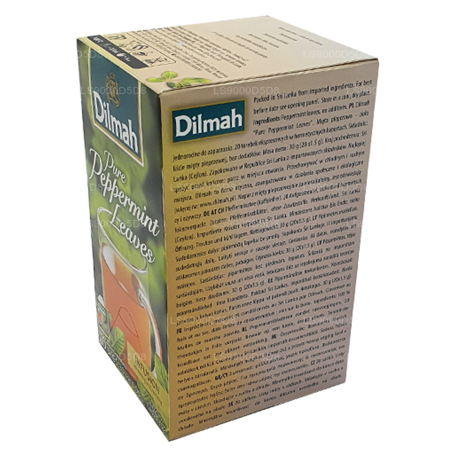 Dilmah Pure Peppermint Leaves (30g) 20 Tea Bags