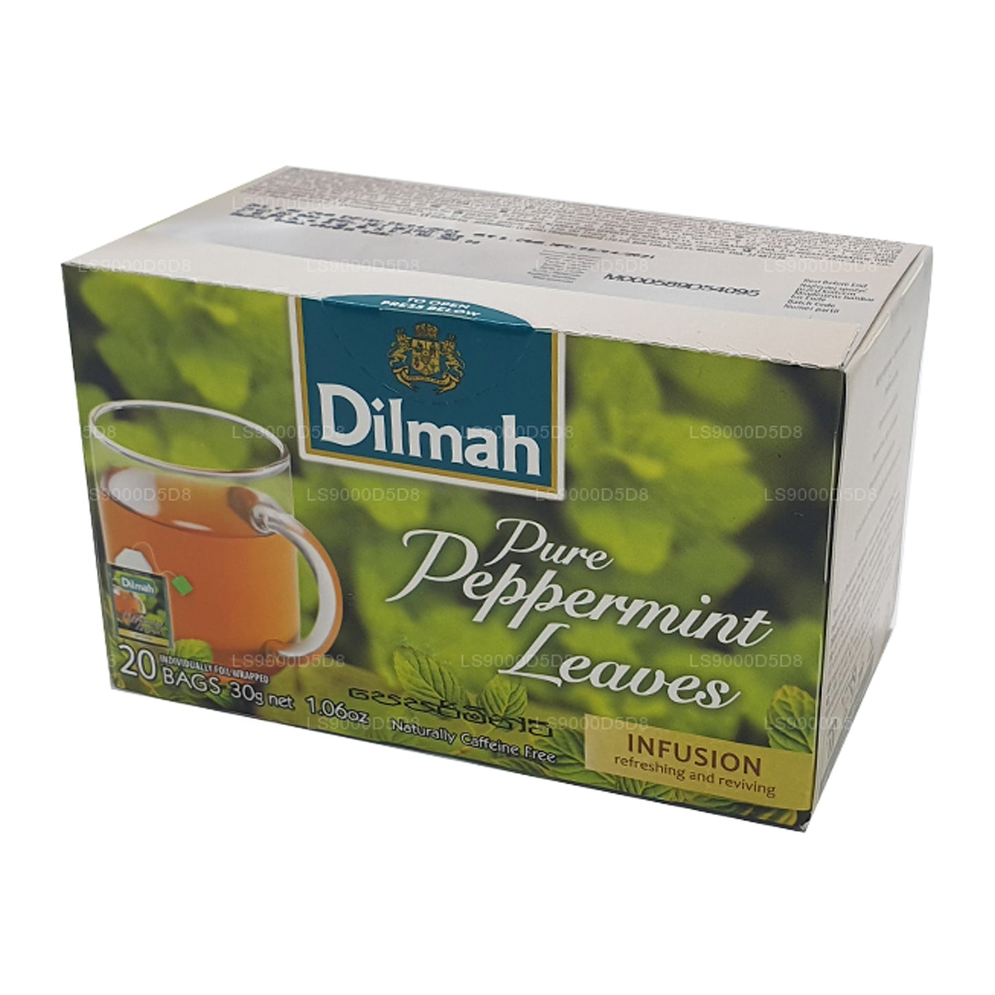 Dilmah Pure Peppermint Leaves (30g) 20 Tea Bags