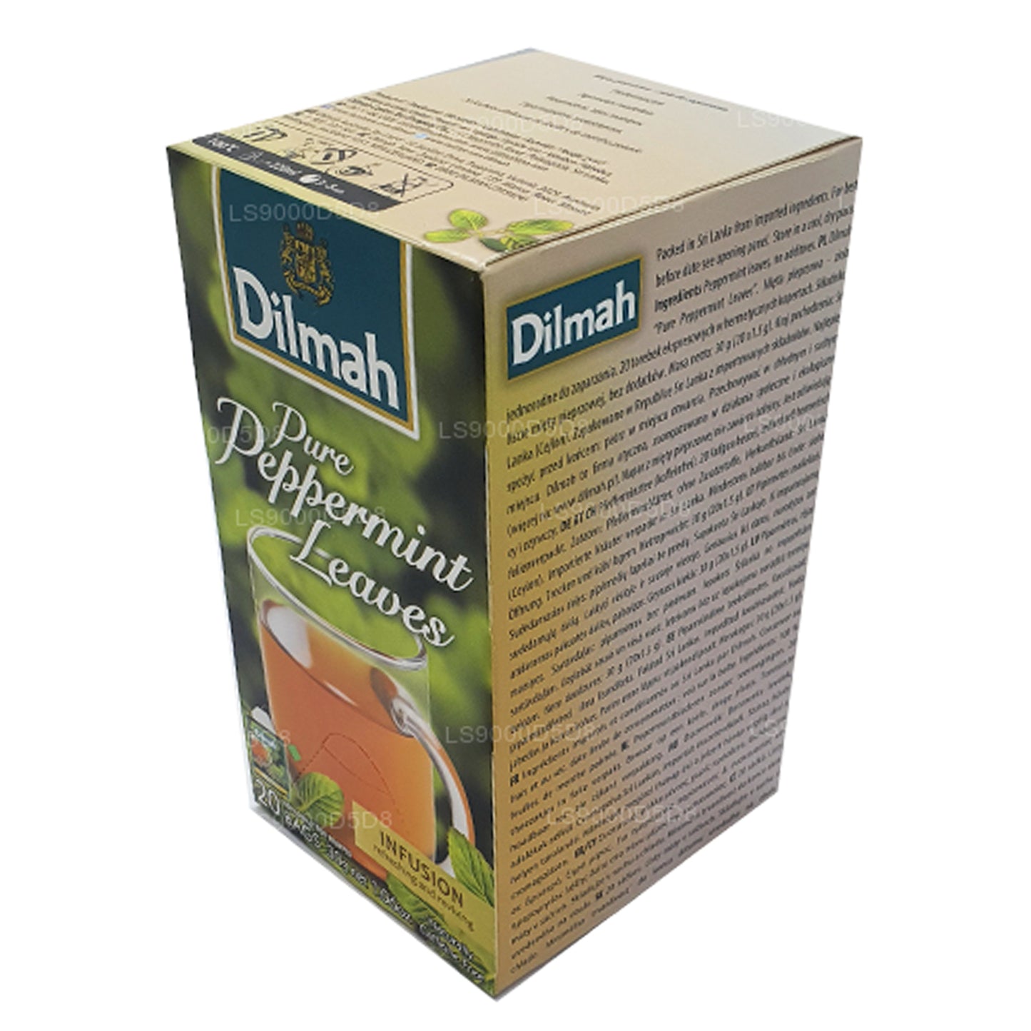 Dilmah Pure Peppermint Leaves (30g) 20 Tea Bags