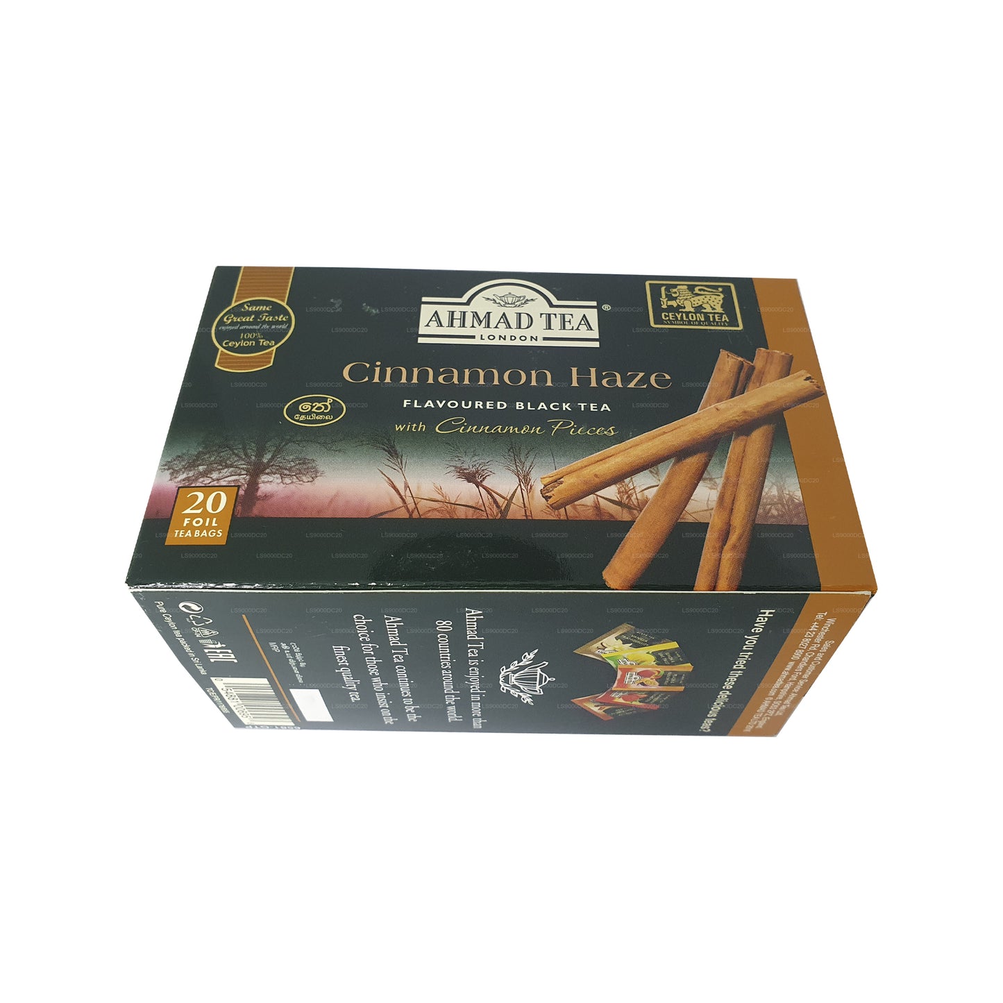 Ahmad Tea Cinnamon Haze 20 Foil Tea Bags (40g)