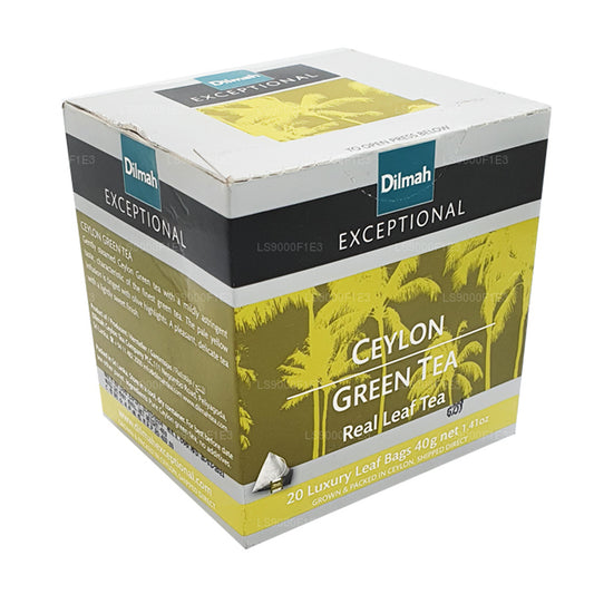 Dilmah Exceptional Ceylon Green Tea (40g) 20 Tea Bags