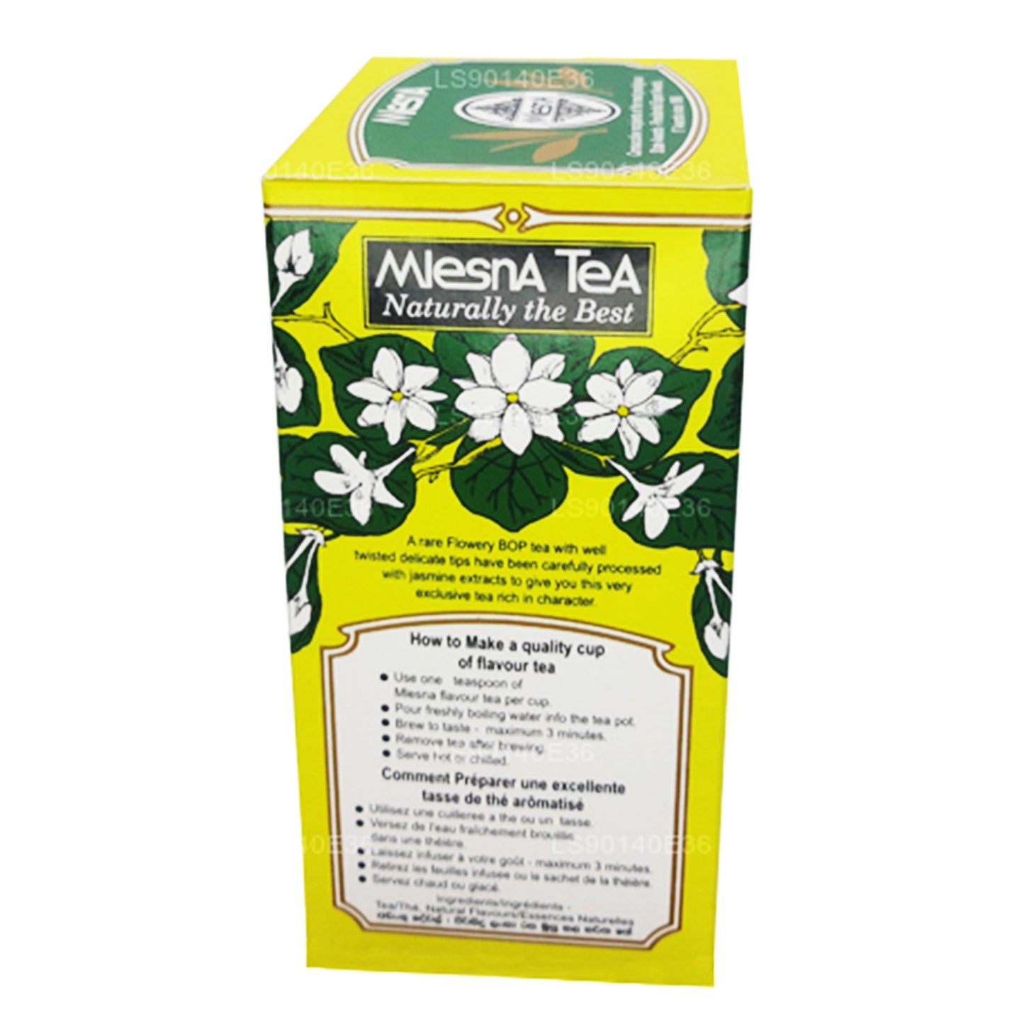 Mlesna Jasmine Flavored Loose Green Tea (200g)