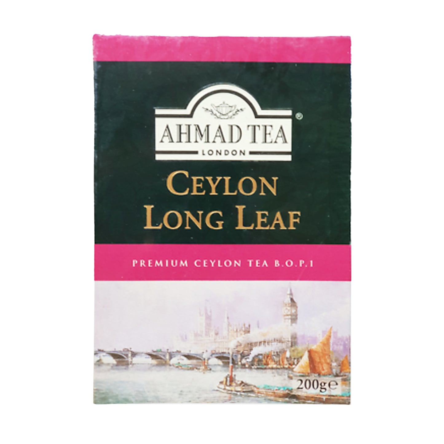 Ahmad Tea Ceylon Long Leaf Loose Tea Carton