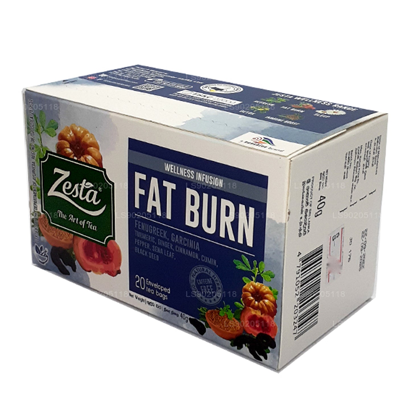 Zesta Fat Burn (40g) 20 Tea Bags