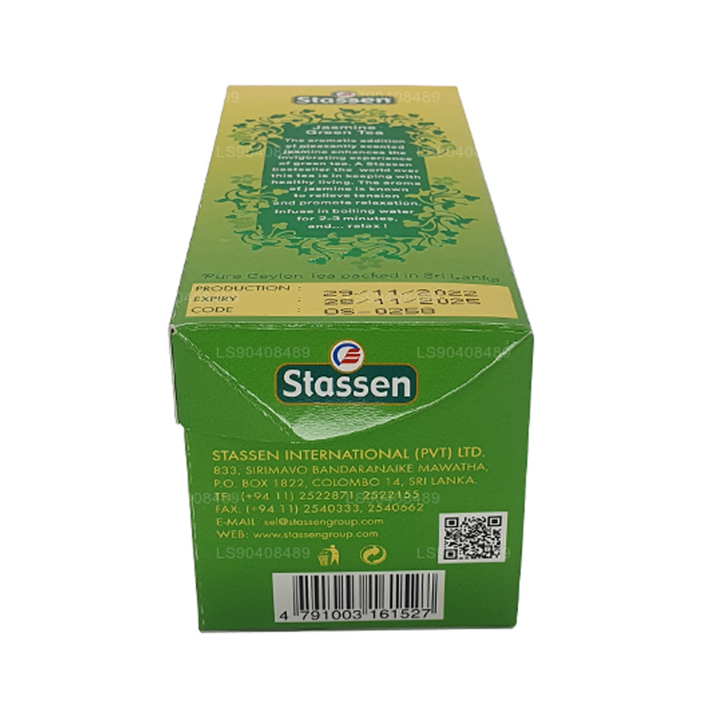 Stassen Jasmine Green Tea