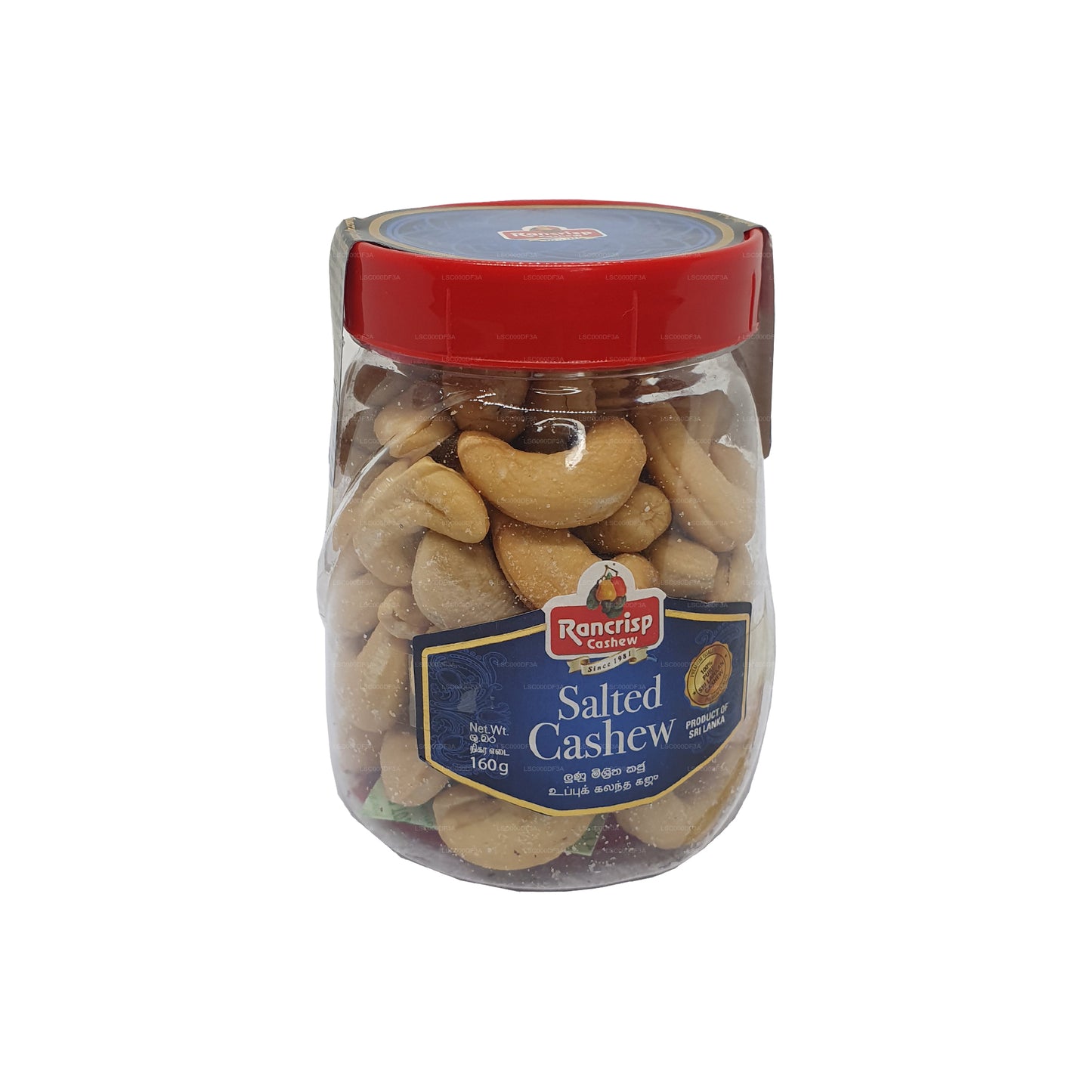 Rancrisp Salted Cashew Nuts (160g)