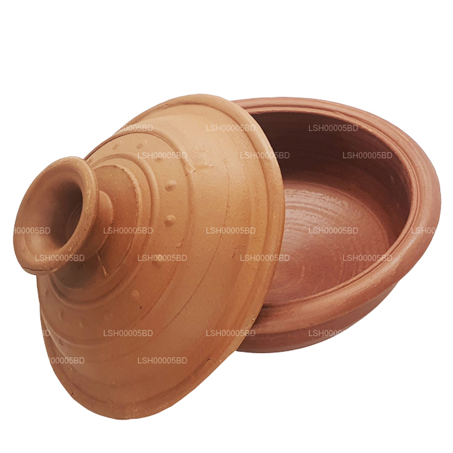 Clay Pot With Lid (20cm × 7cm)