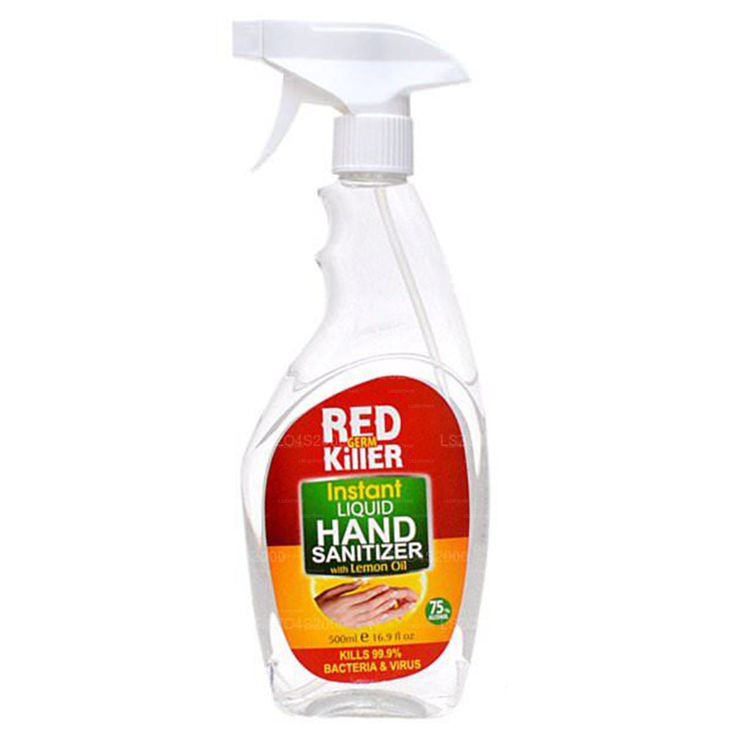 Red Germ Killer Hand Sanitizer (500ml ) Spray Bottle