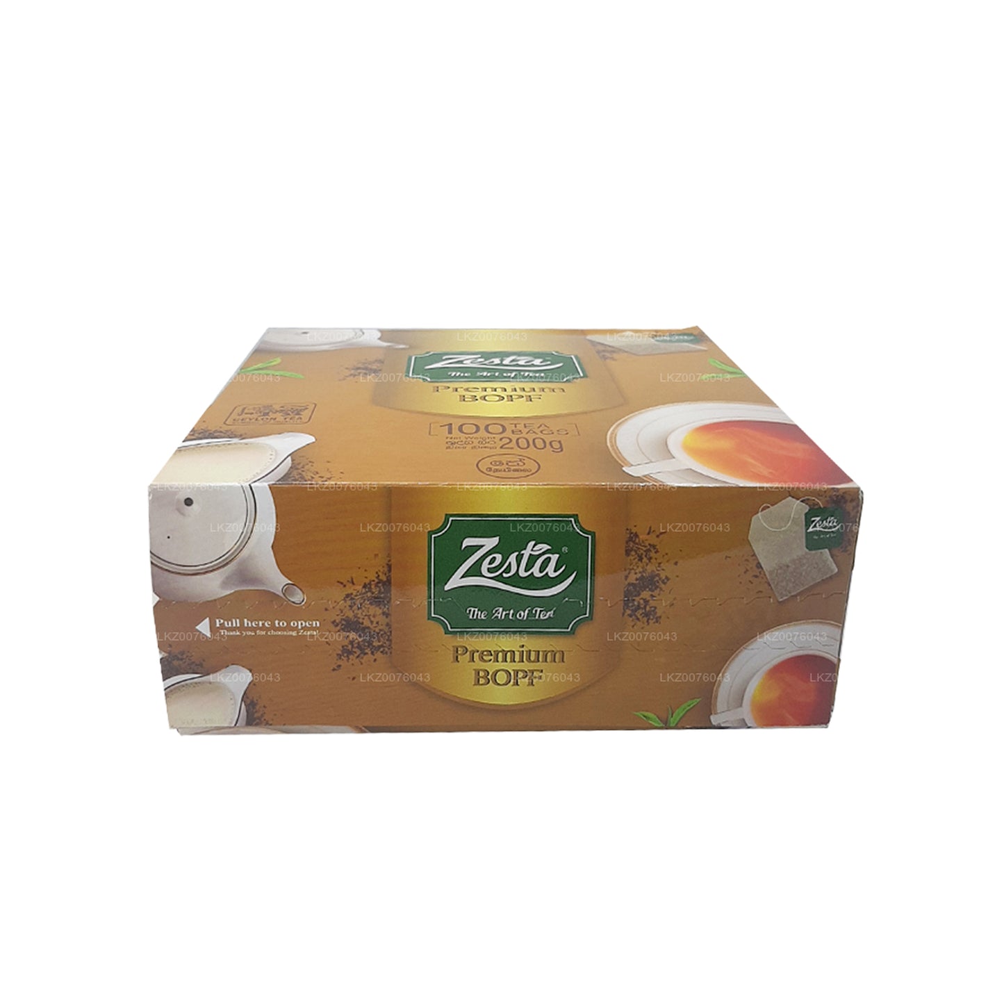 Zesta Premium BOPF (200g) 100 Tea Bags