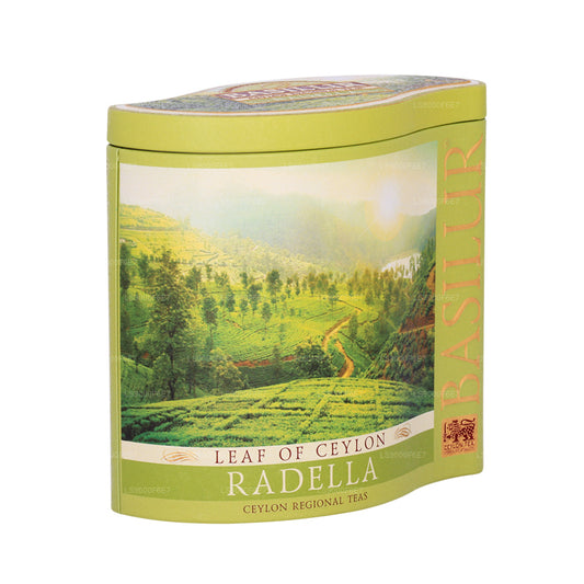 Basilur Leaf of Ceylon "Radella Green Tea" (100g) Caddy