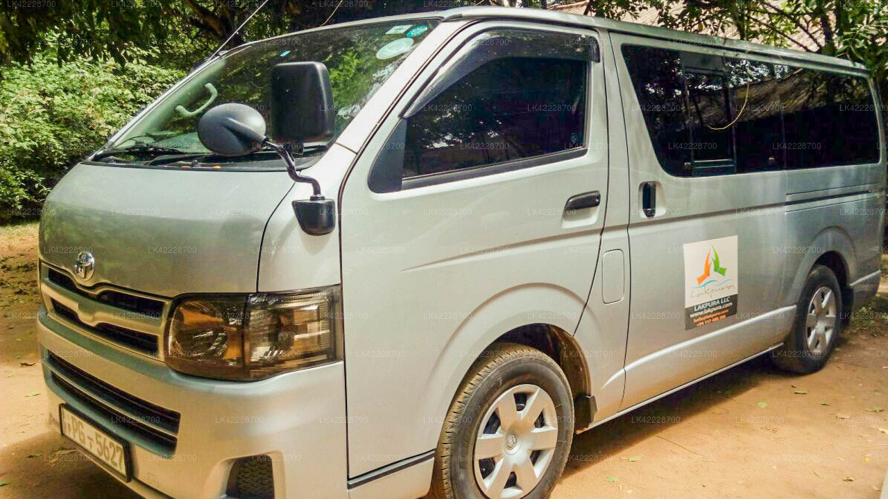 Ella City to Yala City Private Transfer