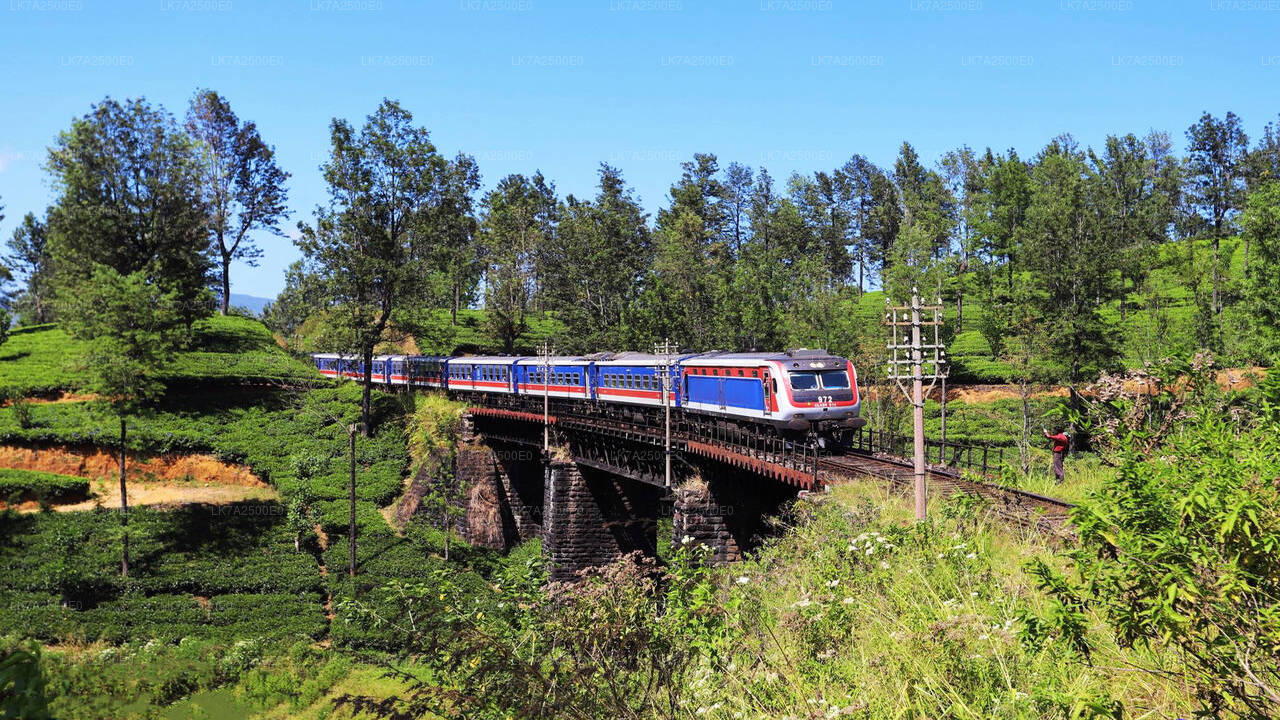 Peradeniya to Ella train ride on (Train No: 1001 "Denuwara Menike")