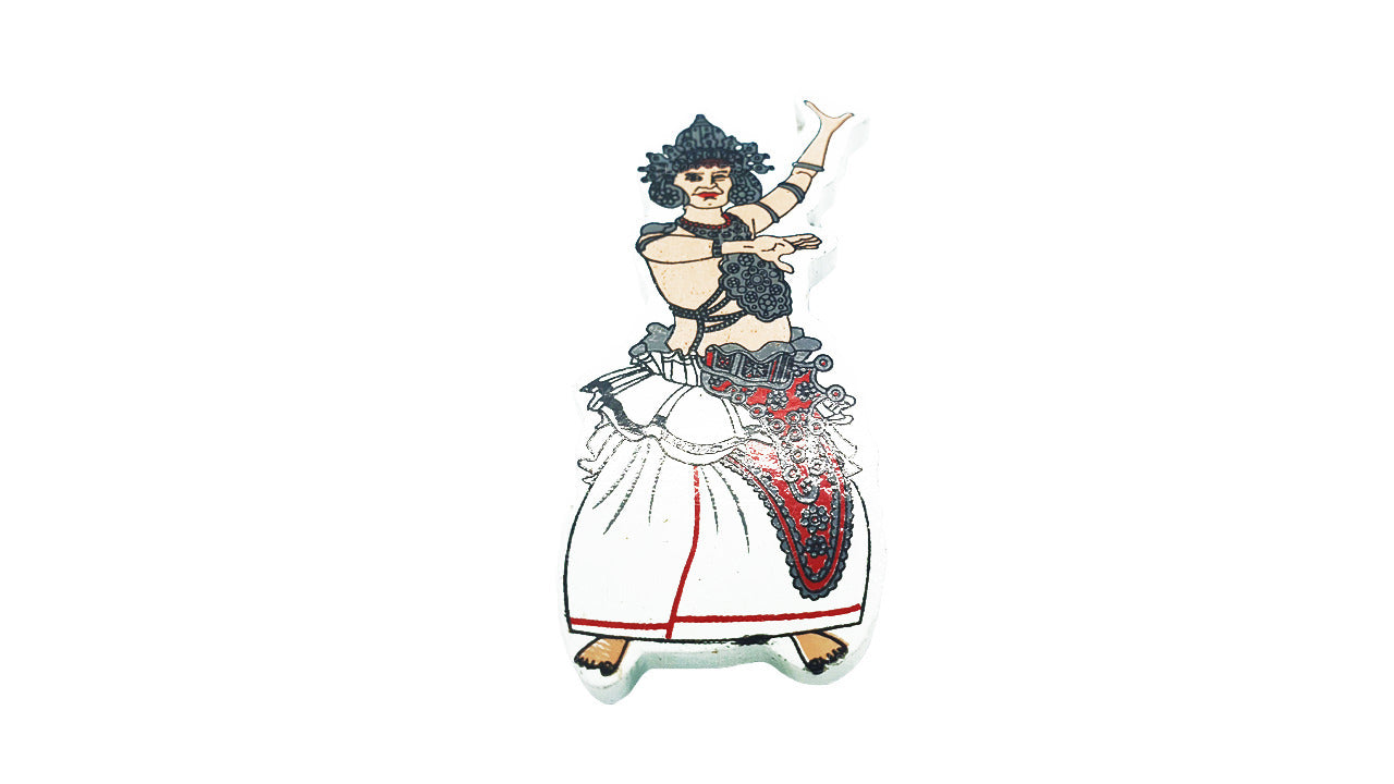 Sri Lankan Traditional Dancer Fridge Magnet