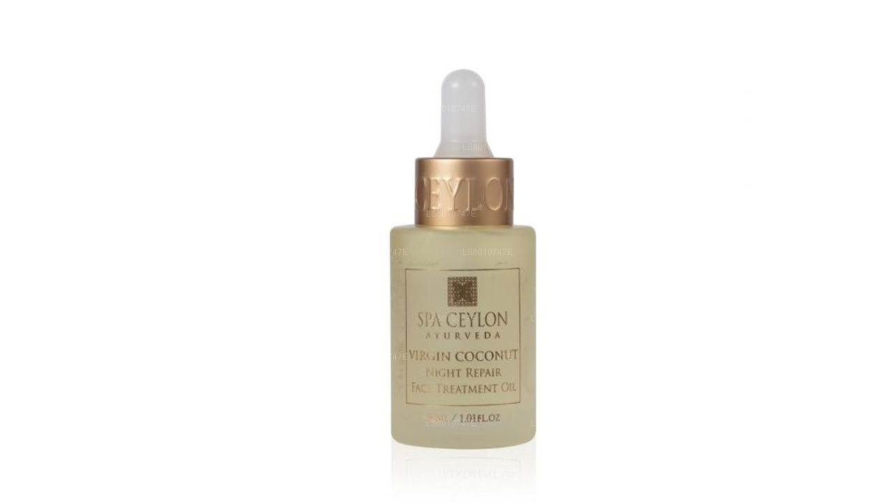 Spa Ceylon Virgin Coconut - Night Repair Face Treatment Oil (30ml)