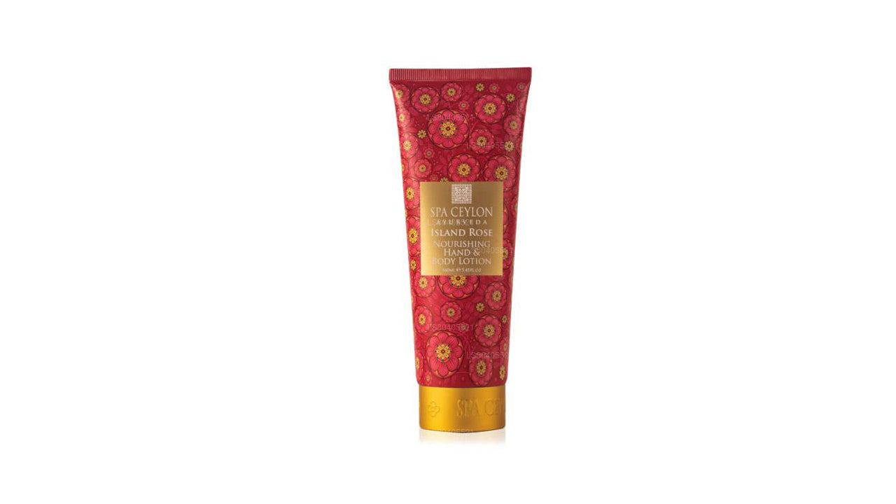 Spa Ceylon Island Rose Nourishing Hand and Body Lotion (160ml)