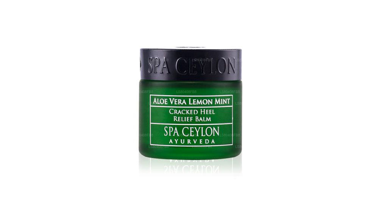 Spa Ceylon Aloe Vera Lemon Mint Cracked Heel Relief Balm (25g)