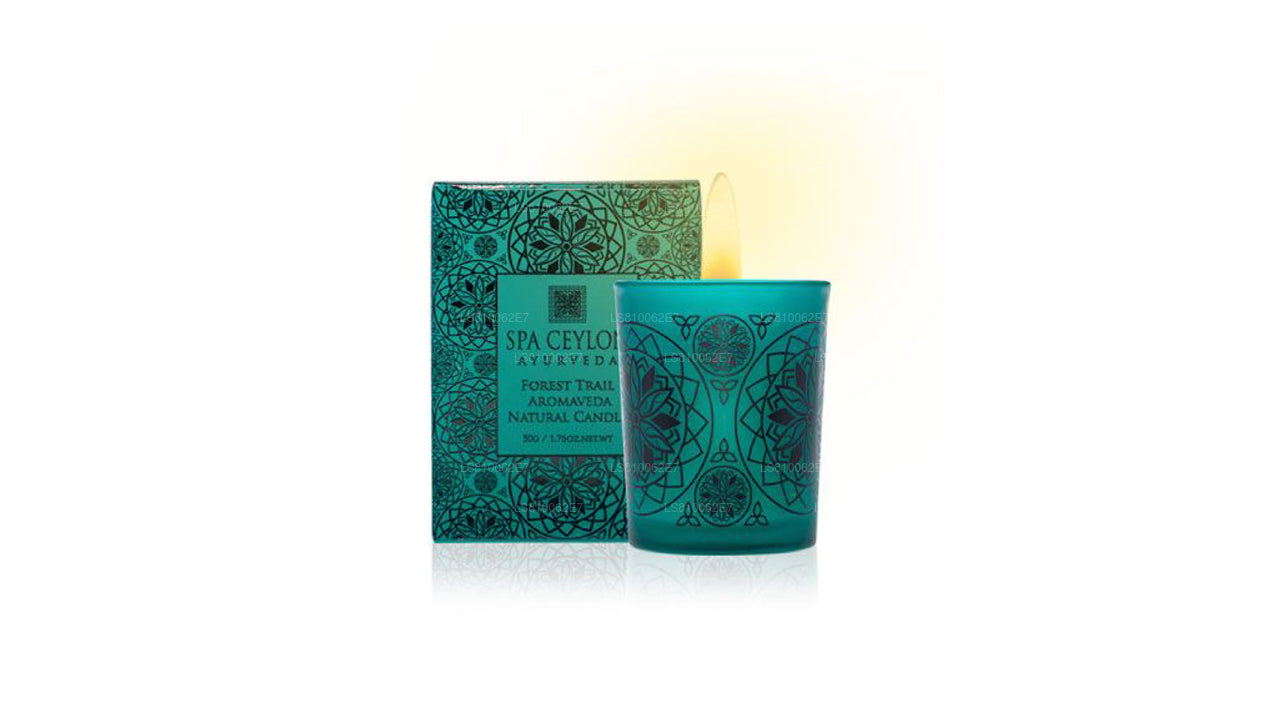 Spa Ceylon Forest Trail Aromaveda Natural Candle (50g)