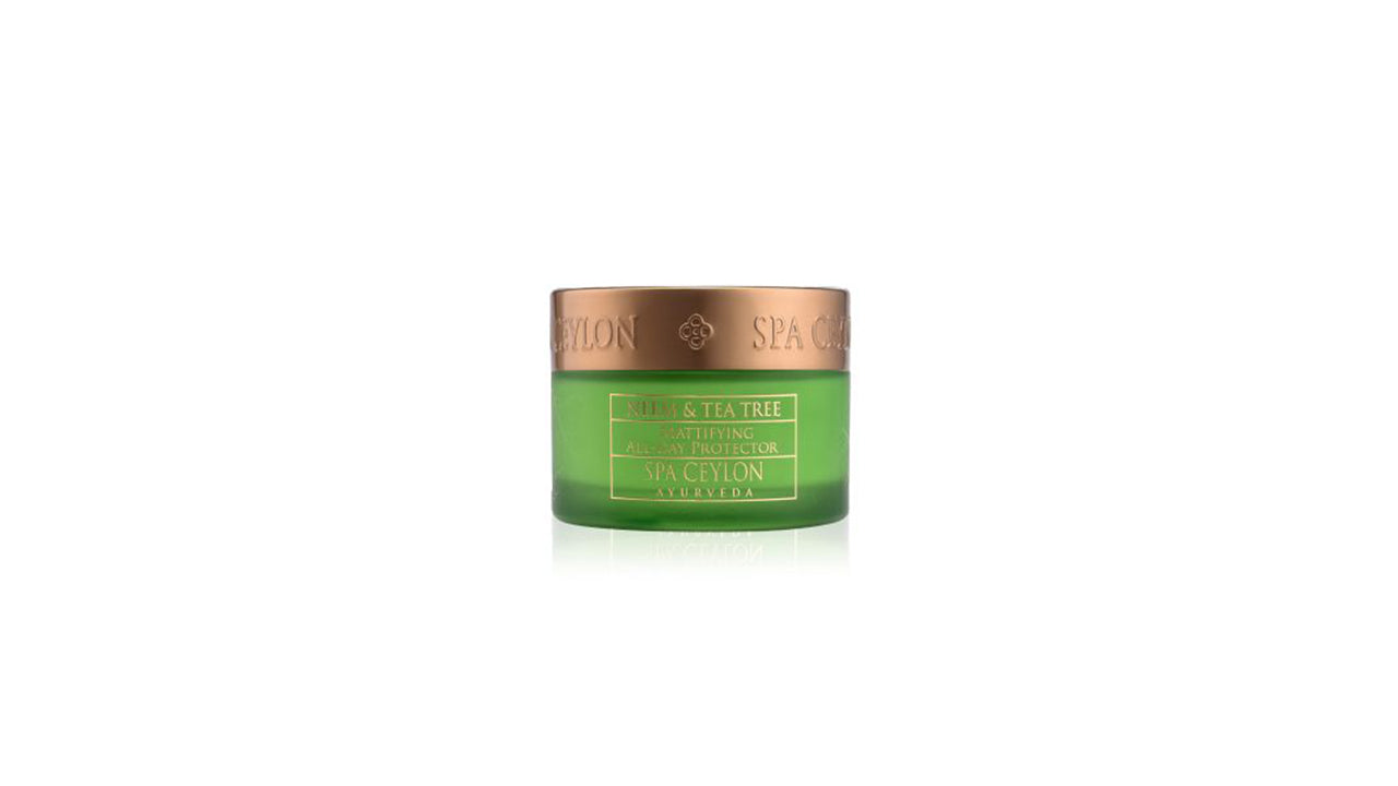 Spa Ceylon Neem and Tea Tree Mattifying All Day Protector (SPF 5+) (100g)