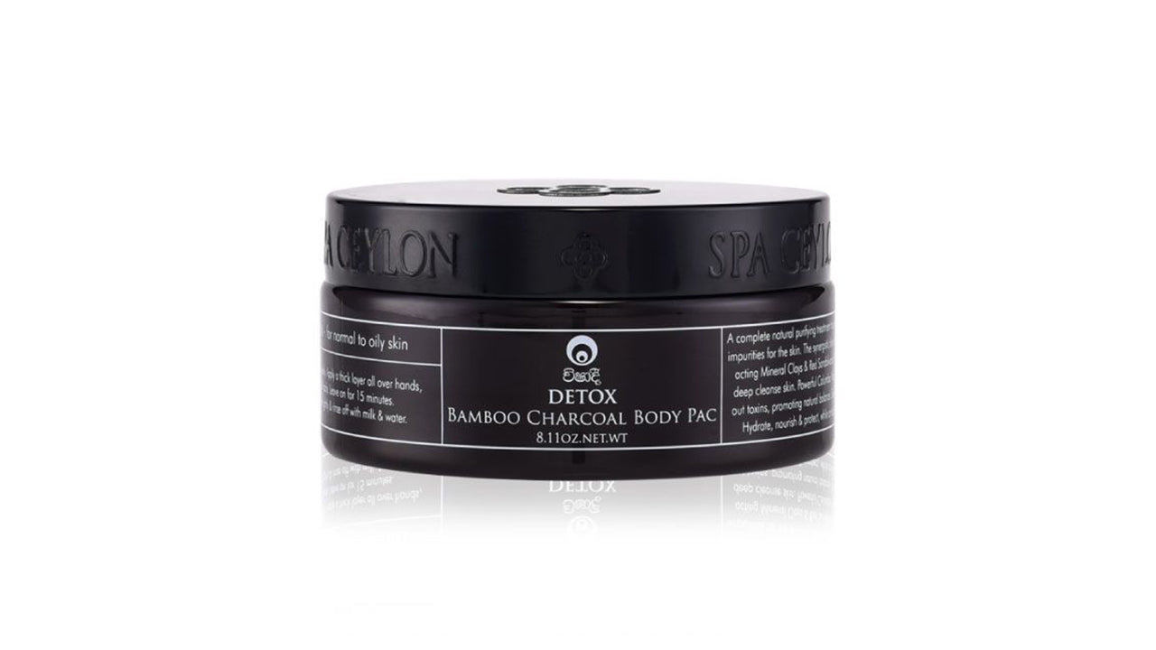 Spa Ceylon - DETOX Bamboo Charcoal Body Pac 230g