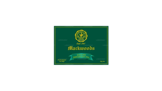 Mackwoods English Breakfast 25 Enveloped Tea Bags (50g)