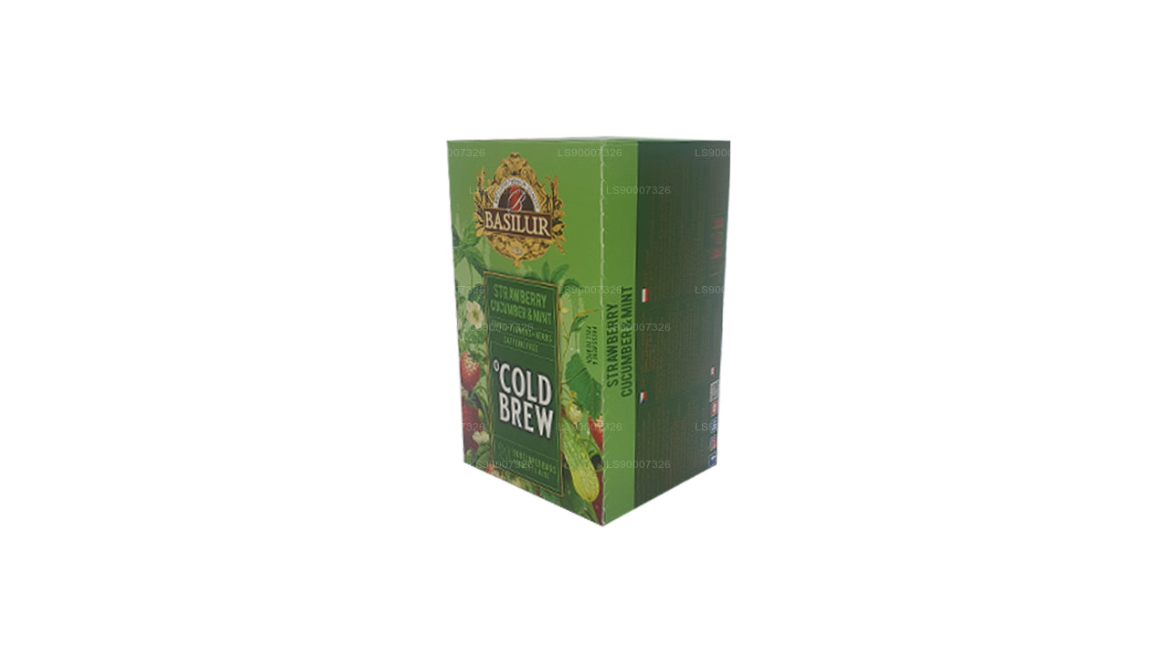 Basilur Cold Brew "Strawberry Cucumber and Mint" (40g) Box