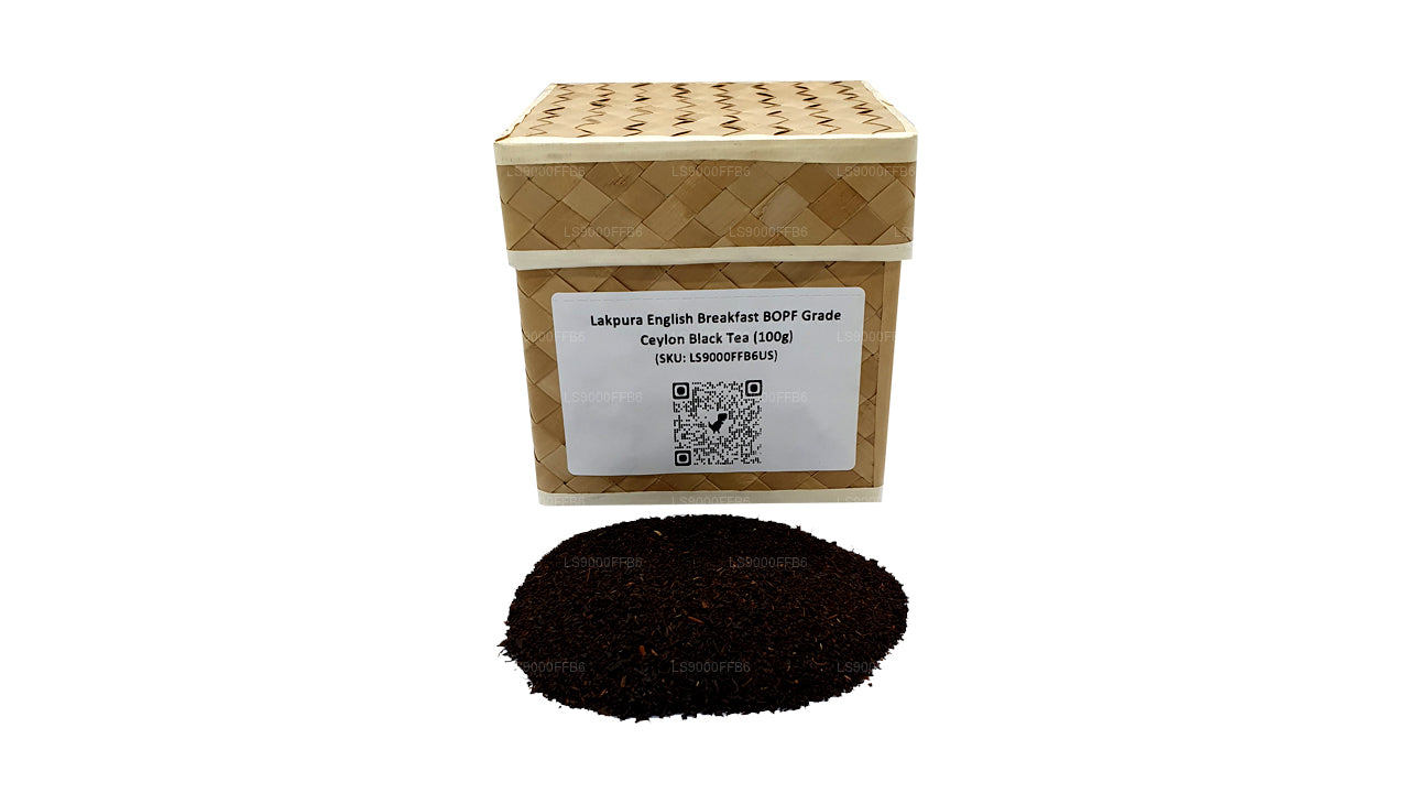 Lakpura English Breakfast BOPF Grade Ceylon Black Tea (100g)