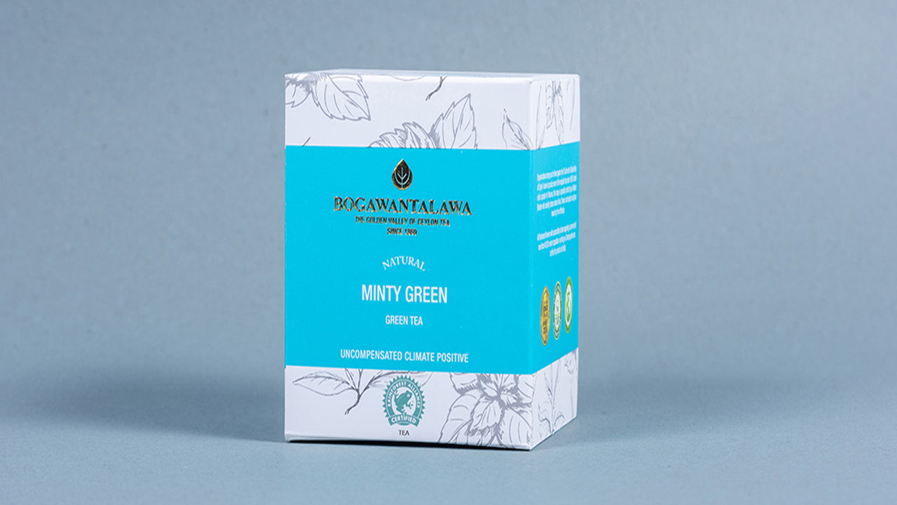 Bogawantalawa Minty Green Tea (40g) 20 Tea Bags